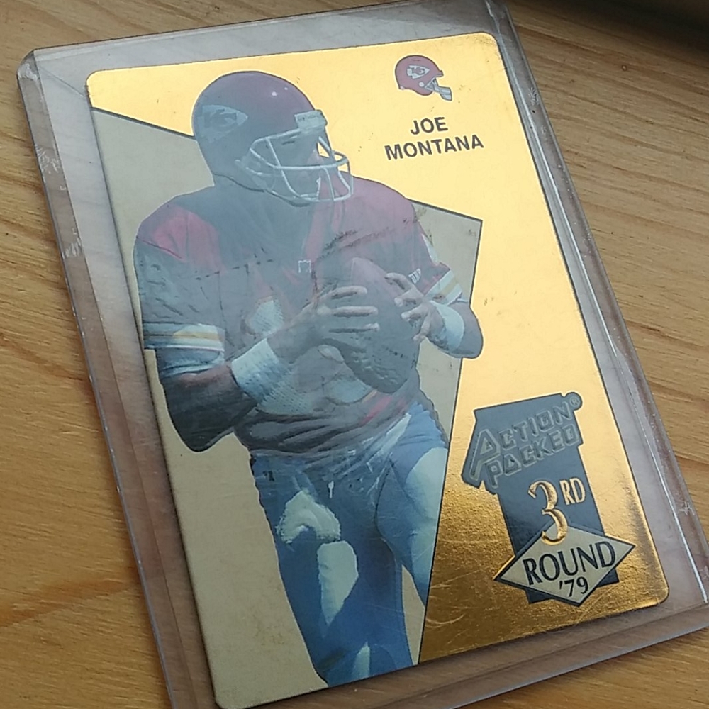 Joe Montana 1993 action packed series